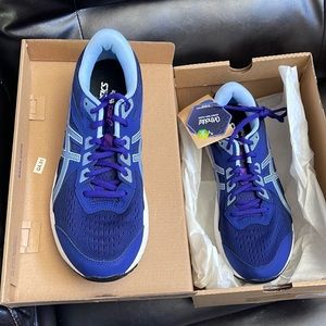 Brand new ASICS.  Dumb me forgot I wear size 11 in ASICS.